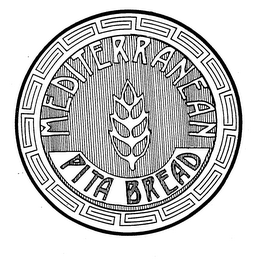 MEDITERRANEAN PITA BREAD trademark
