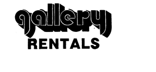 GALLERY RENTALS trademark