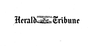 INTERNATIONAL HERALD TRIBUNE