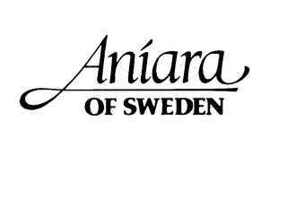 ANIARA OF SWEDEN trademark