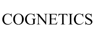 COGNETICS trademark