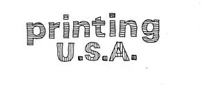 PRINTING U.S.A. trademark
