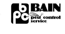 BPC BAIN PEST CONTROL SERVICE trademark