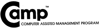 CAMP COMPUTER ASSISTED MANAGEMENT PROGRAM trademark