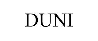 DUNI trademark