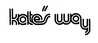KATE'S WAY trademark