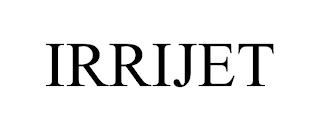 IRRIJET trademark