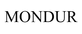 MONDUR trademark