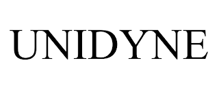 UNIDYNE trademark