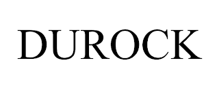 DUROCK trademark