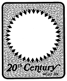 20TH CENTURY WEAR INC.