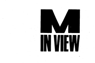 M IN VIEW trademark