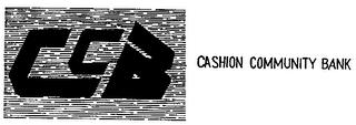 CASHION COMMUNITY BANK