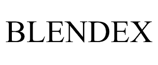 BLENDEX trademark