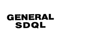 GENERAL SDQL trademark