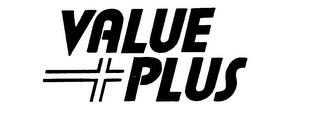 VALUE + PLUS trademark
