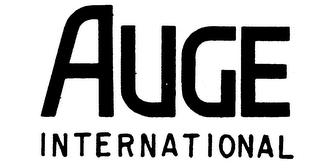 AUGE INTERNATIONAL trademark