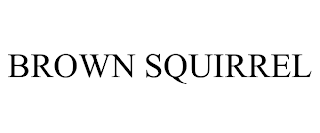 BROWN SQUIRREL trademark