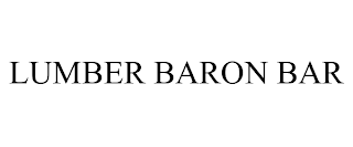 LUMBER BARON BAR trademark