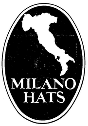 MILANO HATS trademark