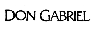 DON GABRIEL trademark