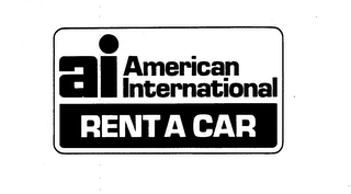 AI AMERICAN INTERNATIONAL RENT A CAR