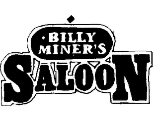 BILLY MINER'S SALOON trademark