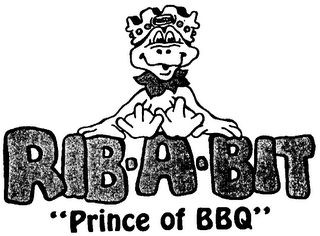 AUSTIN RIB.A.BIT "PRINCE OF BBQ" trademark