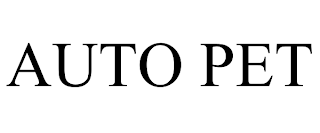 AUTO PET trademark