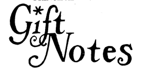 GIFT NOTES trademark