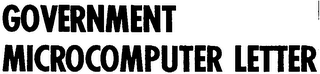 GOVERNMENT MICROCOMPUTER LETTER