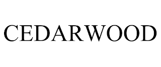 CEDARWOOD trademark