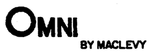 OMNI BY MACLEVY trademark