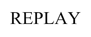 REPLAY trademark