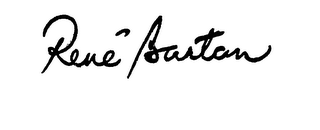 RENE BARTAN trademark