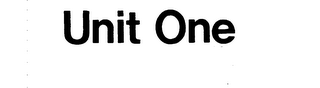 UNIT ONE trademark