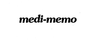 MEDI-MEMO trademark
