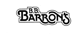 B.B. BARRON'S trademark