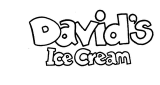 DAVID'S ICE CREAM trademark