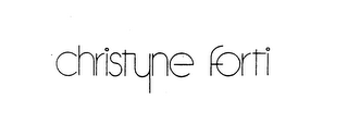 CHRISTYNE FORTI trademark