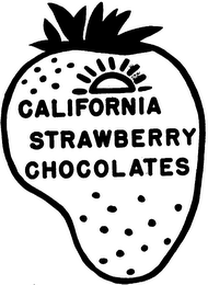 CALIFORNIA STRAWBERRY CHOCOLATES