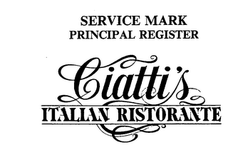 CIATTI'S ITALIAN RISTORANTE