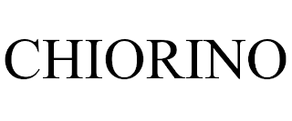 CHIORINO trademark