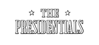THE PRESIDENTIALS trademark