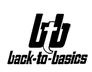 BTB BACK-TO-BASICS