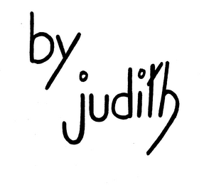 BY JUDITH trademark