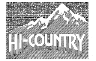 HI-COUNTRY trademark