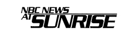 NBC NEWS AT SUNRISE trademark
