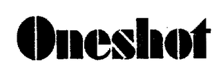 ONESHOT trademark