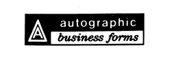 A AUTOGRAPHIC BUSINESS FORMS trademark